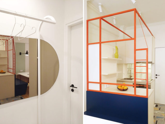 Οι Cluster Architects σχεδίασαν ένα λειτουργικό «χάος» 45 τετραγωνικών στην Κυψέλη