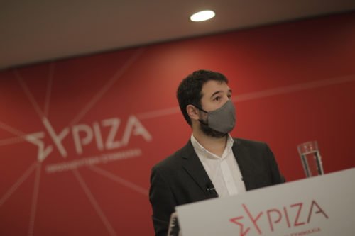 Ηλιόπουλος: Η κυβέρνηση είναι ανίκανη να υπερασπιστεί την ασφάλεια της κοινωνίας