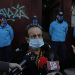 «Έχει αναλάβει η Δικαιοσύνη» δήλωσε ο Σπύρος Μπιμπίλας, μετά την κατάθεσή του στον εισαγγελέα