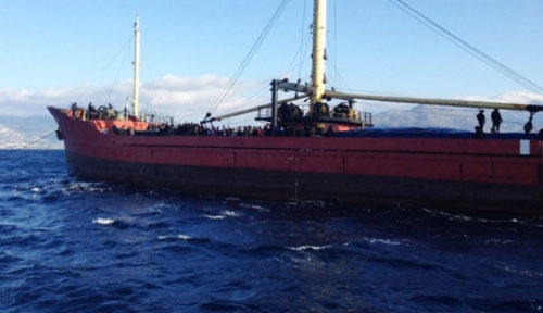 Ακυβέρνητο, λόγω μηχανικής βλάβης, πλέει φορτηγό πλοίο νοτιανατολικά του Γυθείου