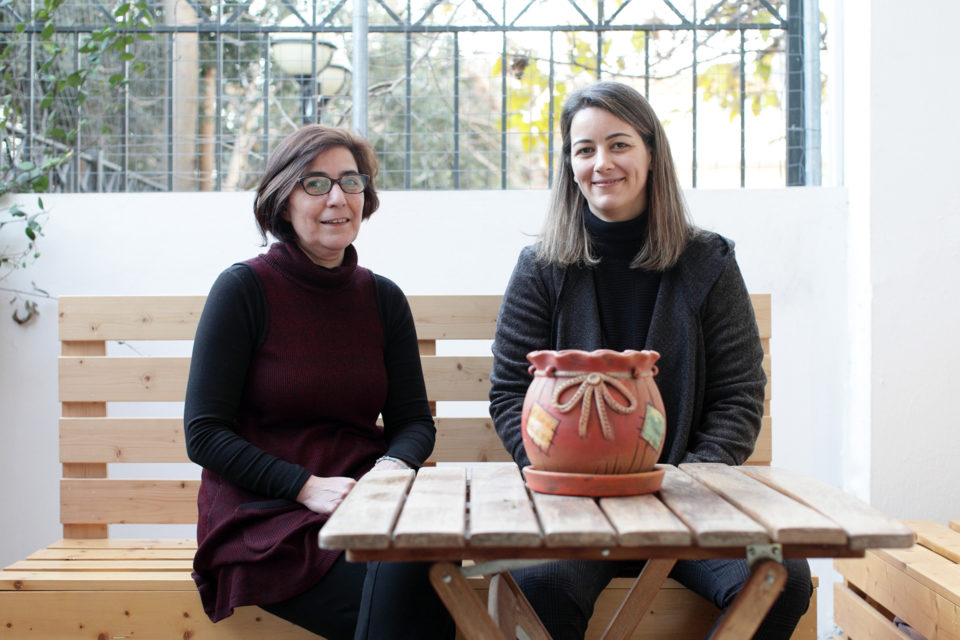 Κική Πετρουλάκη και την Αντωνία Τσιριγώτη