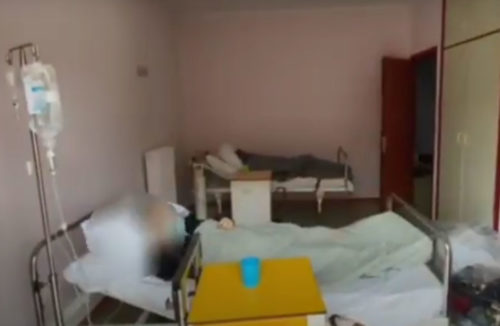 Δραματικά βίντεο από την «αποθήκη με ασθενείς κορωνοϊού» στο Δρομοκαΐτειο
