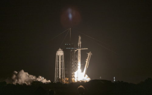 ΗΠΑ: Ξεκίνησε το ταξίδι του σκάφους της SpaceX προς τον Διεθνή Διαστημικό Σταθμό