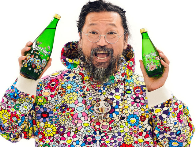 Ο Takashi Murakami συνεργάζεται με το Perrier και γεμίζει τη ζωή μας με χρώματα