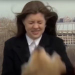 Ρωσία: Ο Μάρτιν το Γκόλντεν Ριτρίβερ έκλεψε το μικρόφωνο μιας ρεπόρτερ και την καρδιά των τηλεθεατών σε απευθείας μετάδοση