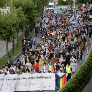 Ισπανία: Συνεχίζονται οι διαδηλώσεις για την ομοφοβική δολοφονία του Σαμουέλ Λουίζ