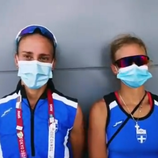 Ολυμπιακοί Αγώνες – Κωπηλασία: Συγκινημένες αλλά και στενοχωρημένες Κυρίδου και Μπούρμπου για την 5η θέση [ΒΙΝΤΕΟ]