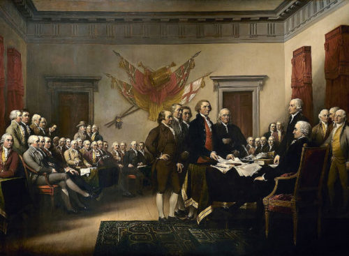 Στις 4 Ιουλίου, οι Ηνωμένες Πολιτείες γιορτάζουν τη «Διακήρυξη της Ανεξαρτησίας» τους από τη Μεγάλη Βρετανία το 1776