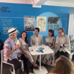 Ο Μπιλ Μάρεϊ στο Ελληνικό Περίπτερο του Φεστιβάλ των Καννών