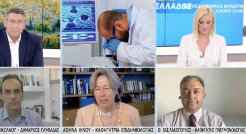 «Αρπάχτηκαν» on air Λινού – Βασιλακόπoυλος για τη μετάλλαξη Δέλτα και τα εμβόλια