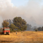 Πυρκαγιά σε αγροτοδασική έκταση στο Μάζι Βοιωτίας