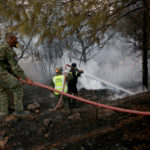 Φωτιά στην Ηλεία: Εκκενώνεται το χωριό Λάλας