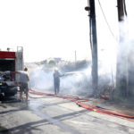 Πύργος: Στο νοσοκομείο δύο πυροσβέστες μετά την ανατροπή οχήματος