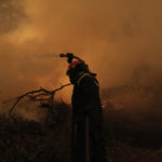 Λάρισα: Πυρκαγιά σε δασική έκταση στον Δήμο Αγιάς