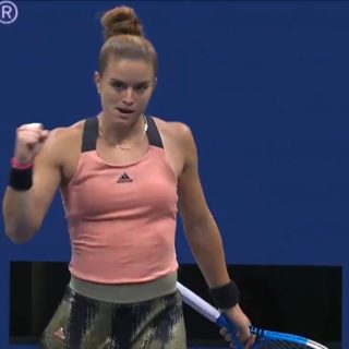 Πρόκριση της Μαρίας Σάκκαρη στις οκτώ του US Open