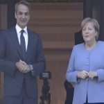 Σε εξέλιξη η συνάντηση του πρωθυπουργού με την καγκελάριο της Γερμανίας