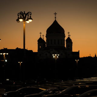 Η απόκοσμη ομορφιά της Μόσχας στο ηλιοβασίλεμα