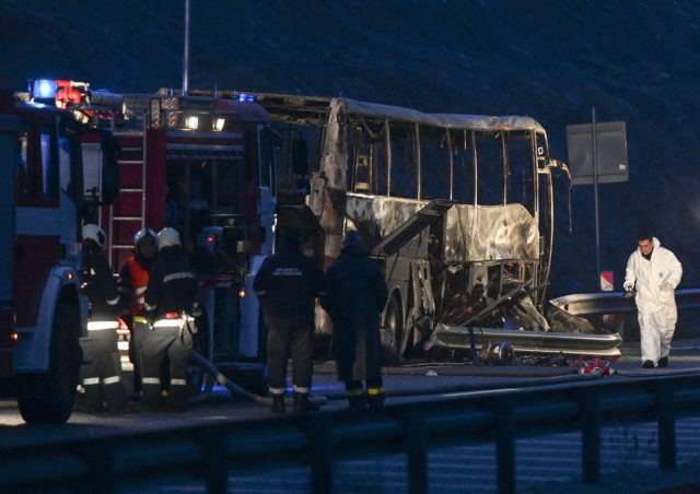 Βουλγαρία: Τουλάχιστον 46 νεκροί από φωτιά σε λεωφορείο – Ανάμεσά τους και παιδιά