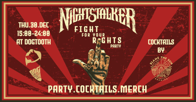 Οι Nightstalker μας προσκαλούν στο You Gotta Fight For Your Right Party, στο DogTooth