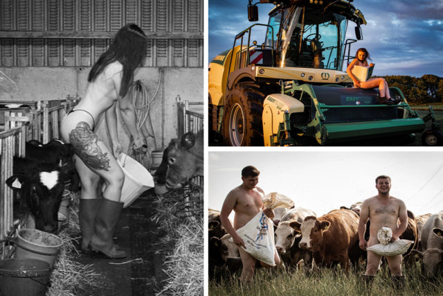 Αγρότες και αγρότισσες στη Σκωτία, φωτογραφίζονται γυμνοί για φιλανθρωπικό ημερολόγιο