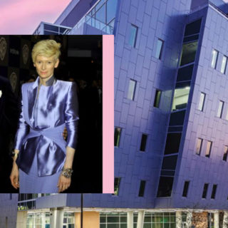 Τι βιβλιοθήκη θα ήταν η Tilda Swinton; Κι όμως κάποιος το σκέφτηκε!