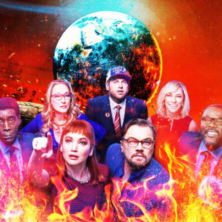 Βλέποντας το Don’t Look Up αμέσως μετά το Death to 2021 κάτι σπάει μέσα σου