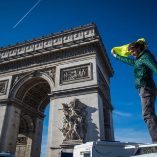 Το Κονβόι της Ελευθερίας έφτασε στο Παρίσι