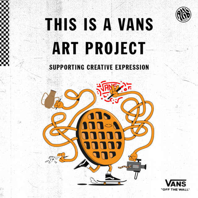 This is a Vans Art Project