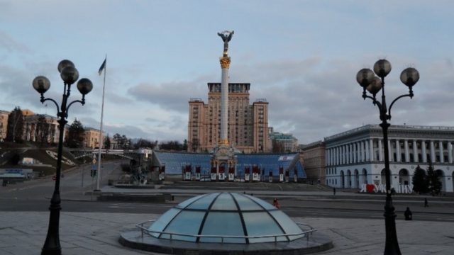Βομβαρδισμοί ακούστηκαν στο κέντρο του Κιέβου