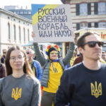 Διαδήλωση κατοίκων της Χερσώνας διαλύθηκε από πυρά αυτόματων όπλων