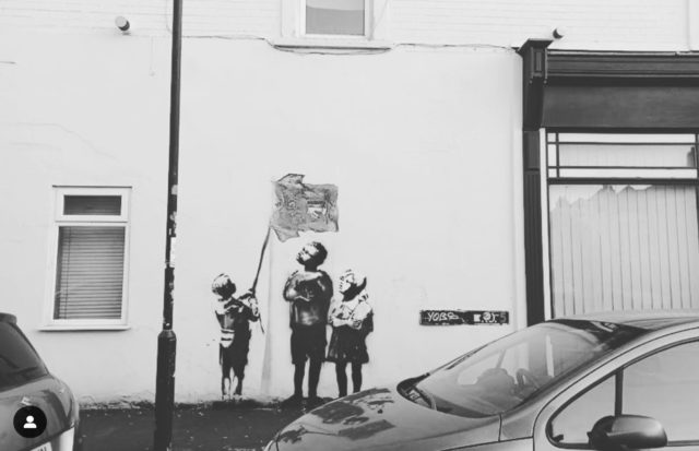 Νέα τοιχογραφία στο Bristol σε «ύφος Banksy»