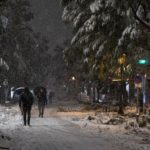 Κακοκαιρία Φίλιππος: 1,5 μέτρο χιόνι στην Εύβοια