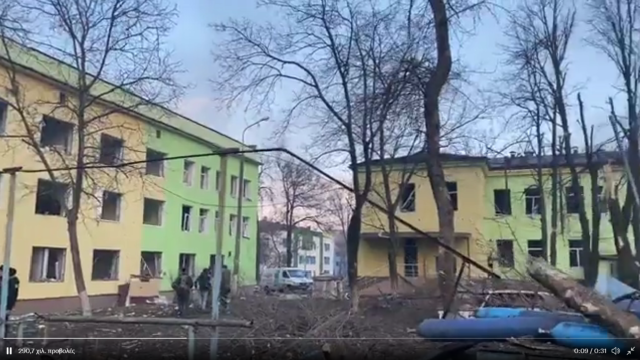 Πόλεμος στην Ουκρανία: Βομβαρδισμοί σε μαιευτήριο στη Μαριούπολη