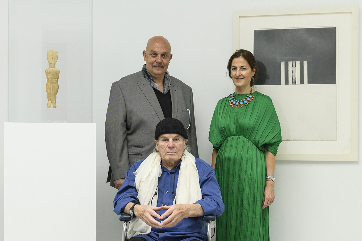 Brice Marden Δημήτριος Αντωνίτσης Aφροδίτη Γκόνου