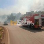 Φωτιά στο Δίστομο: Ένα χιλιόμετρο μακριά από τις κατοικίες οι φλόγες