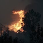 Δάσος της Δαδιάς: Επιμένει για έκτη μέρα η φωτιά