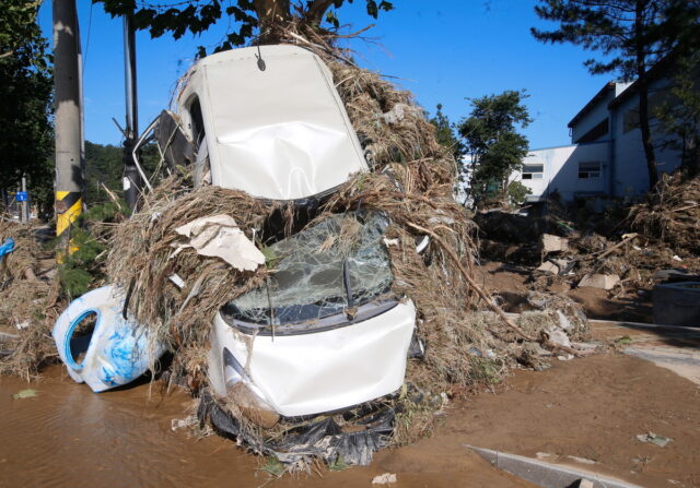 Νότια Κορέα: Ο απολογισμός των θυμάτων του τυφώνα Χιναμνόρ αυξάνεται στους 10 νεκρούς