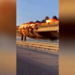 Ισχυρή έκρηξη στη γέφυρα της Κριμαίας – Το πλήγμα φτάνει μέχρι το Κρεμλίνο