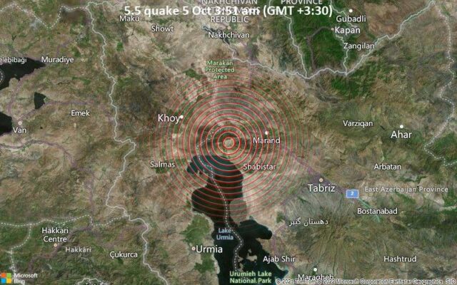 Ισχυρός σεισμός στο Ιράν – Περισσότεροι από 500 τραυματίες
