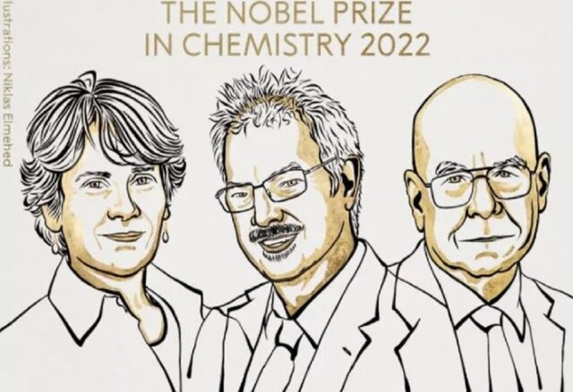 Νόμπελ Χημείας 2022: Τρεις επιστήμονες μοιράζονται το βραβείο