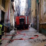 Έσβησε η πυρκαγιά στο εγκαταλελειμμένο κτήριο στα Εξάρχεια