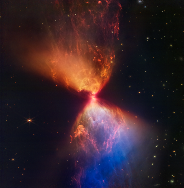 ΗΠΑ: Το διαστημικό τηλεσκόπιο James Webb απαθανάτισε ένα νέφος σε σχήμα κλεψύδρας
