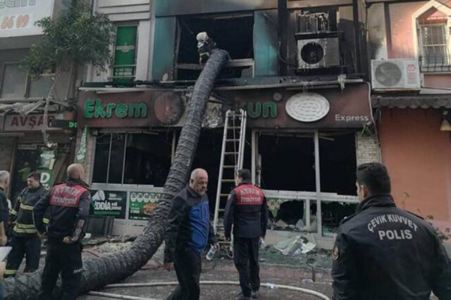 Τουρκία: Επτά νεκροί μετά από έκρηξη σε εστιατόριο [BINTEO]