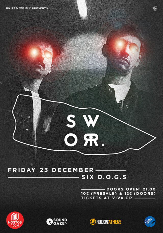 Οι Sworr. ανεβαίνουν στην σκηνή του six d.o.g.s την Παρασκευή 23 Δεκεμβρίου