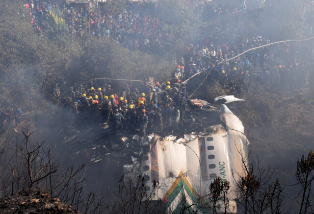 Εθνικό πένθος στο Νεπάλ μετά τη συντριβή πτήσης της Yeti Airlines