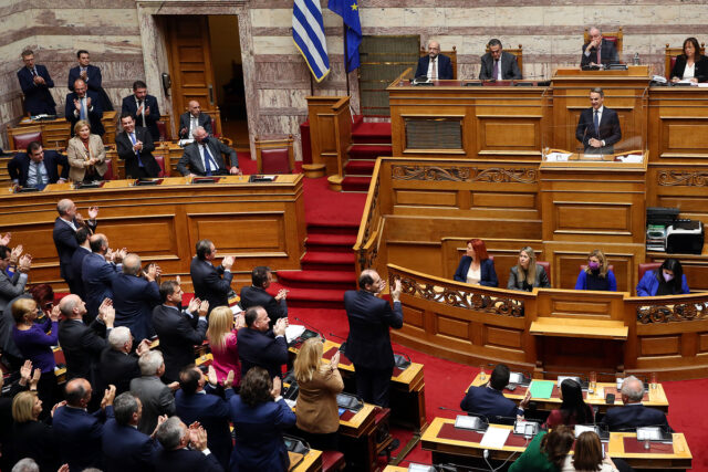 Καταψηφίστηκε η πρόταση δυσπιστίας του ΣΥΡΙΖΑ κατά της κυβέρνησης