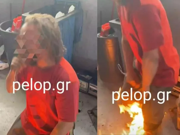 Πάτρα: Ανάγκασαν άνδρα να πει τα κάλαντα γονατιστός και του έβαλαν φωτιά