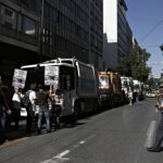 Νέος τραυματισμός εργαζόμενου σε απορριμματοφόρο στο Γαλάτσι