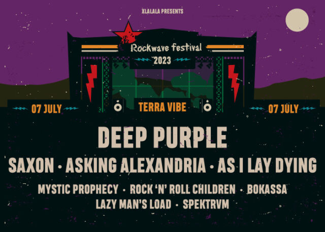Rockwave Festival: Νέα ονόματα στο line up της 7ης Ιουλίου μαζί με τους Deep Purple και τους Saxon