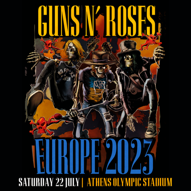 Οι Guns N’ Roses έρχονται στις 22 Ιουλίου στο Ολυμπιακό Στάδιο της Αθήνας
